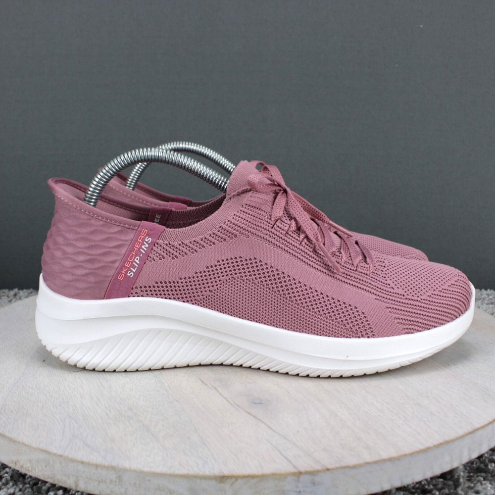 Skechers Ultra Flex 3.0 Sneakers Womens 9 Pink Mesh Comfort